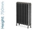 PA-KEN-750-TH - Paladin Kensington 2 Column Cast Iron Radiator H750mm x W673mm PA-KEN-750-TH - Paladin Kensington 2 Column Cast Iron Radiator H750mm x W673mm